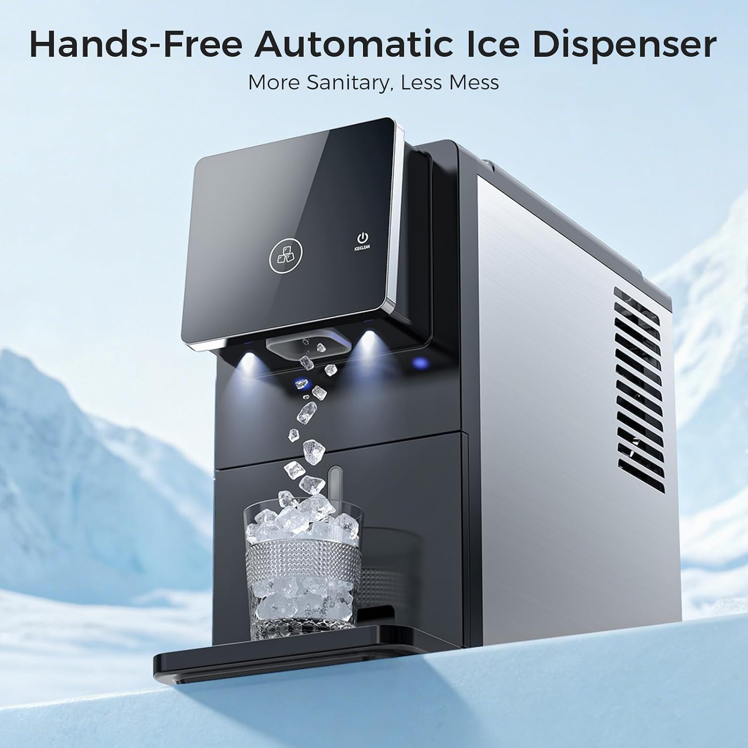 Instant Chill Pebble Ice Maker