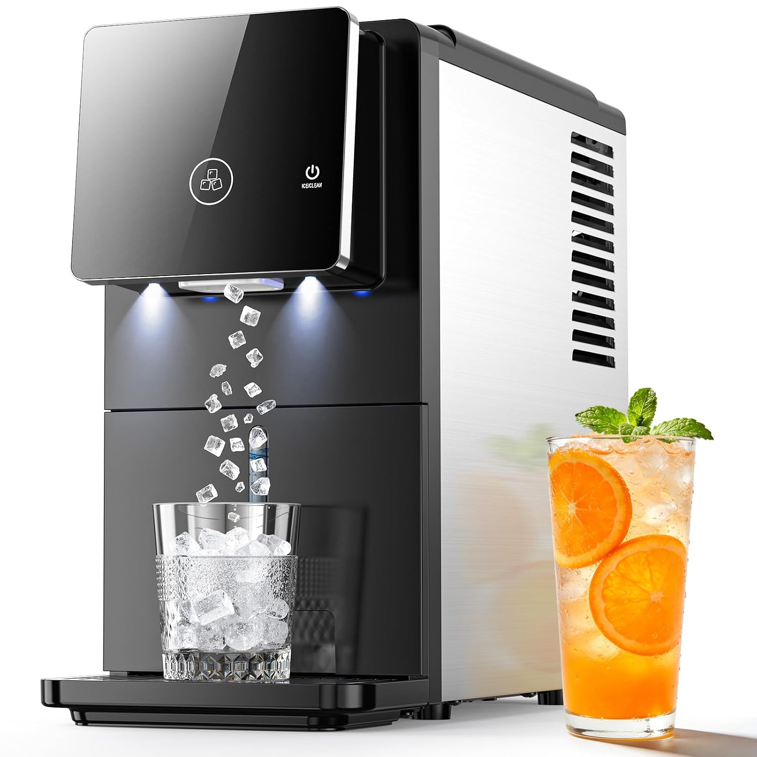 Instant Chill Pebble Ice Maker